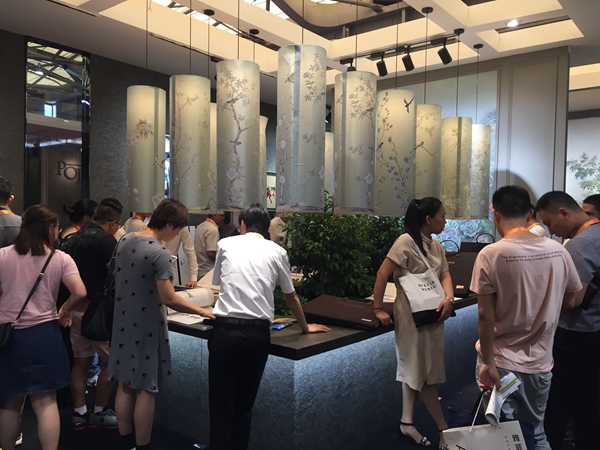 上海墙纸墙布展｜乾庄刺绣W2馆D16：坚持自主性、差异化