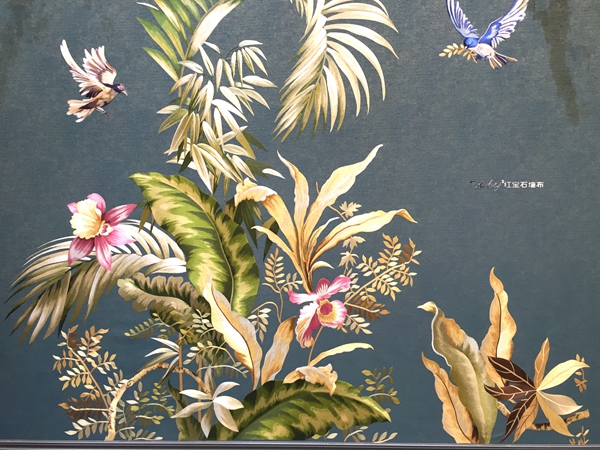 上海墙纸墙布展|红宝石W2馆C18:落实线上线下统一价