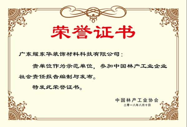 耀东华《社会责任报告》在人民大会堂庄严发布！