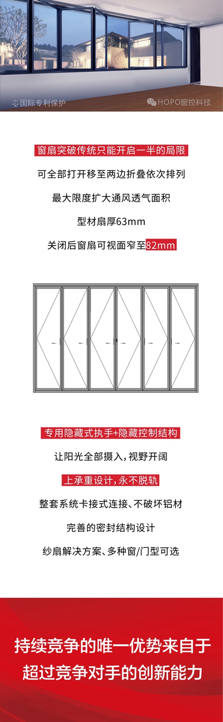 全球首家窄框景观门窗全案服务商! HOPO入围金轩奖!!!