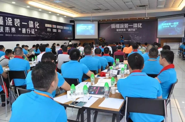 加强学习一体化技术 君子兰致力推进机械化涂装