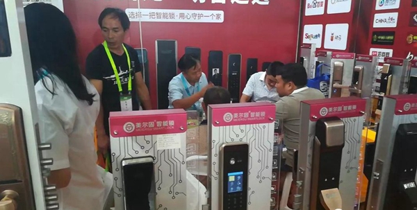 美尔固智能锁云南建博会,强势出击!