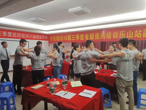处暑之际,终端为王——帝奥斯省级巡回培训四川乐山站纪实!