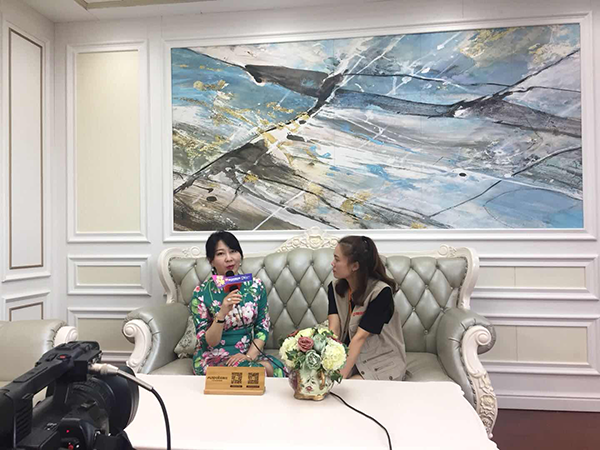 欧斯宝总裁马彩宣:欧斯宝吊顶信守真产品实价格