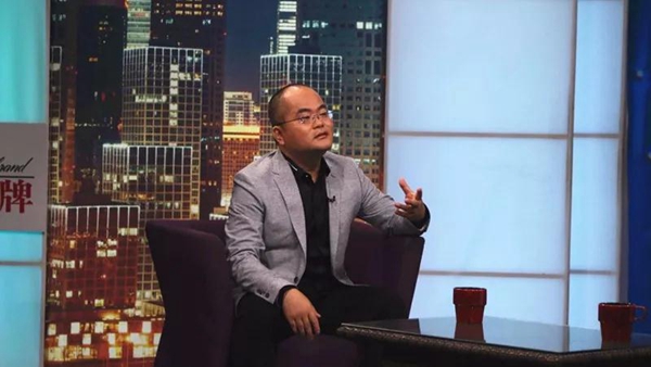 新标董事长黄东江做客央视《影响力人物》