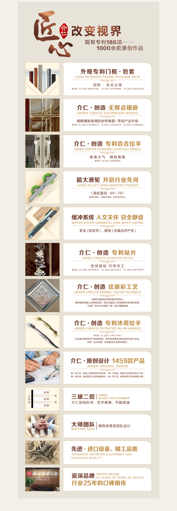 介仁艺术门窗是一线品牌吗 介仁艺术门窗告诉你