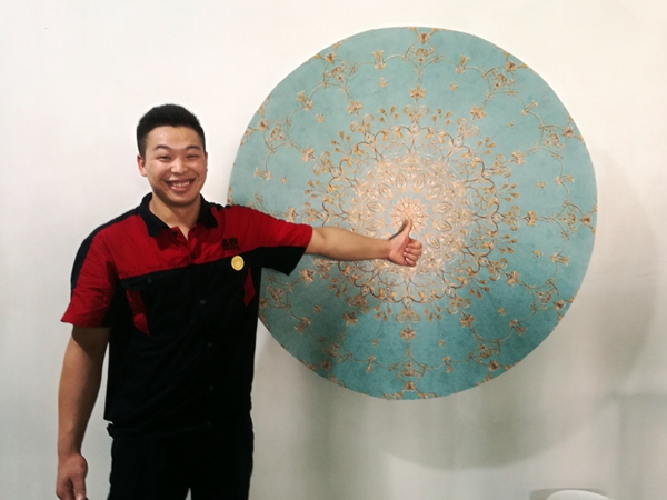 杰宸墙纸墙布:筑工匠精神,杰宸施工培训!