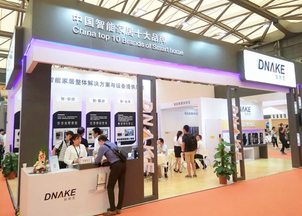 2018上海国际智能家居展丨DNAKE狄耐克“Five Smart”智能家居解决方案，惊艳亮相！