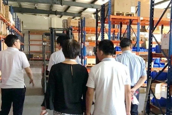 德国诺托迎接天津西青区领导莅临参观指导