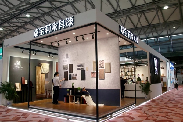 嘉宝莉家具漆「嘉」式涂装艺亮相上海浦东家具展为魔都添彩
