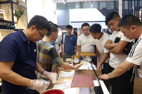 嘉宝莉家具漆「嘉」式涂装艺亮相上海浦东家具展为魔都添彩