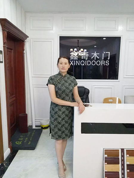鑫奇木门江苏淮安赵永平:专业很重要,更重要是及时服务