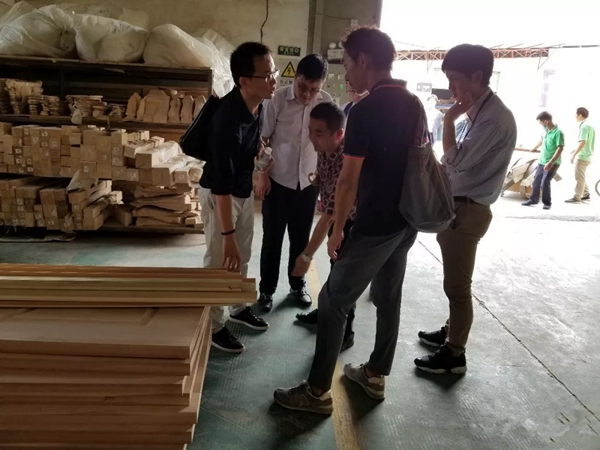 日本全丽雅设计公司一行参观考察木斯特惠州生产基地