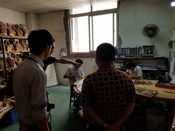 日本全丽雅设计公司一行参观考察木斯特惠州生产基地