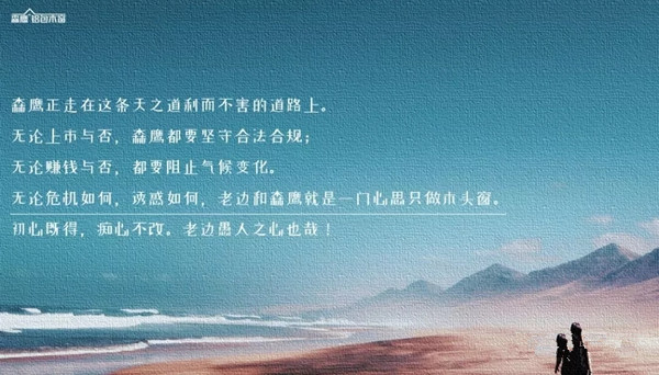 森鹰门窗迎廿周年庆 边书平董事长发表《命运·道路·使命》演讲