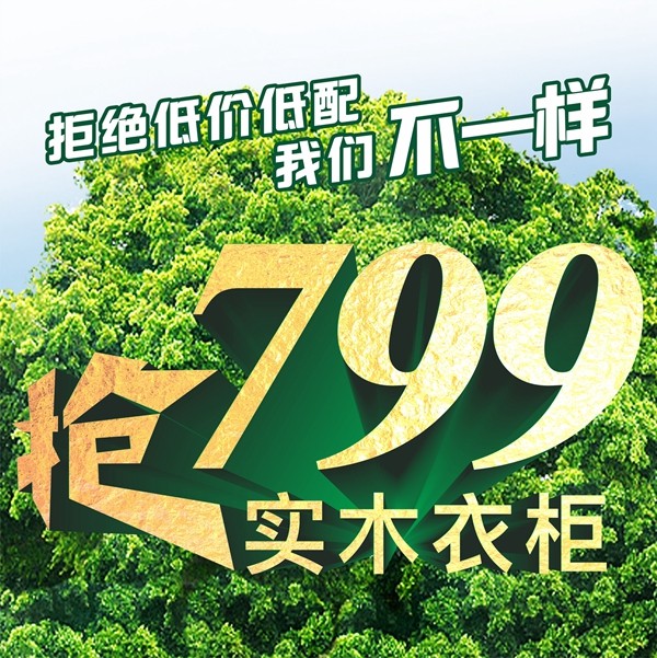 中秋遇国庆，双节联盟799抢合生雅居实木衣柜！