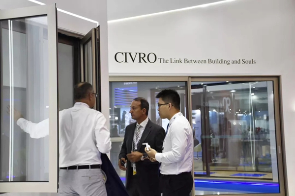 CIVRO希洛系统门窗远赴国际门窗盛会助力行业发展