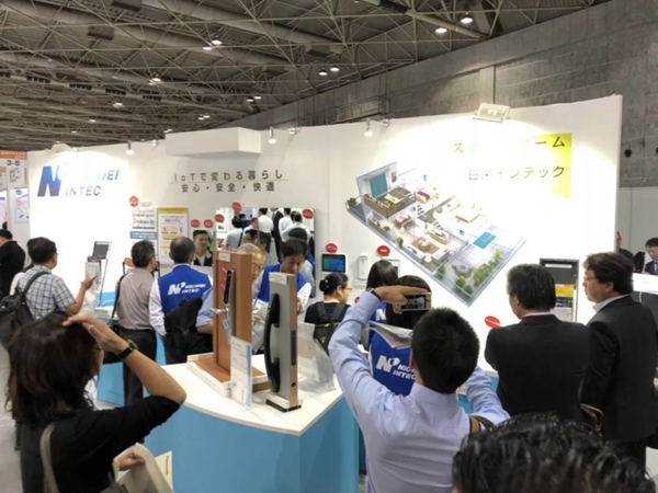 艾特智能家居亮相日本IOT展用魅力征服虹霓国