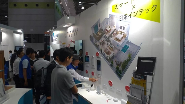艾特智能家居亮相日本IOT展用魅力征服虹霓国