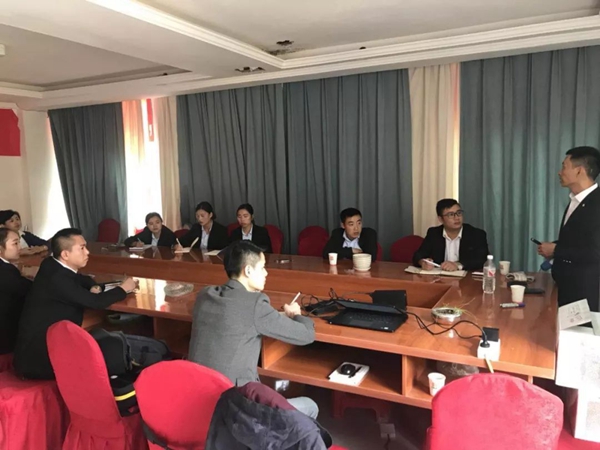 鑫迪木门全国经销商专卖店导入“七好门店系统”——贵阳首站培训成功举办