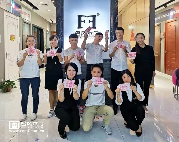 名风木门大获全胜！大牌联盟签约订单80单