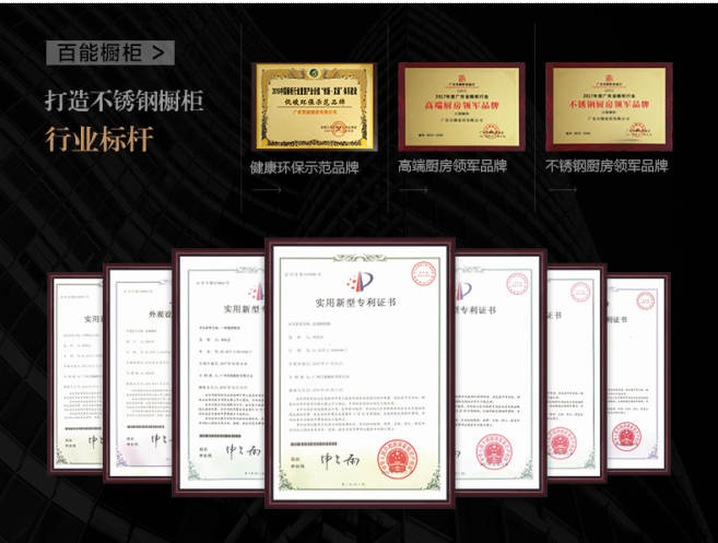 百能不锈钢橱柜铭记经典,开拓创新