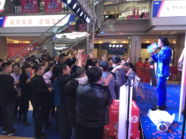 科凡全屋定制包头第四分店开业,当天收款突破200万!