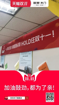 双羽木门狂欢序幕拉开，双11预售战正式打响！
