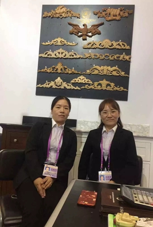 木斯特整木家装联合美饰外销团队参展124届广交会