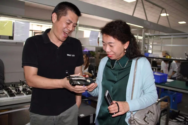 智家人智能锁欢迎中国五金联盟秘书处一行莅临参观指导