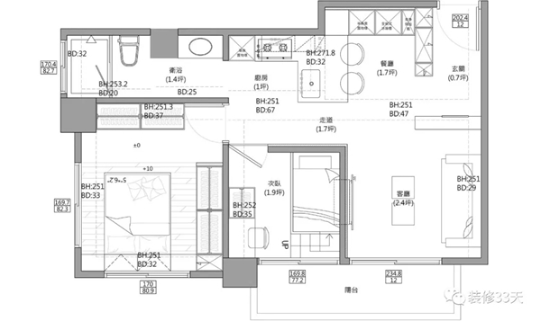 卡诺亚定制家居带你感受浓缩在60平老屋内的豪华质感