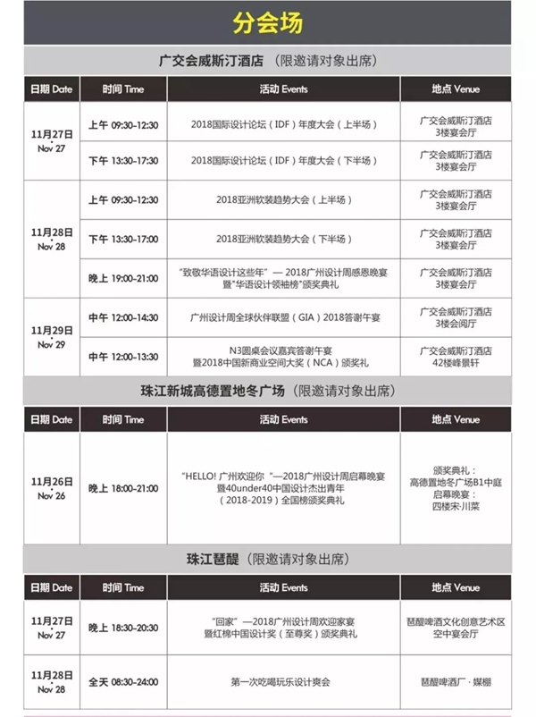 2018广州设计周今日隆重开展，精彩亮点抢先看！