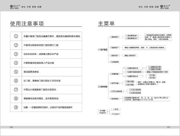 智能锁经销商大调查|豪力士智能指纹锁未来系列产品使用说明书