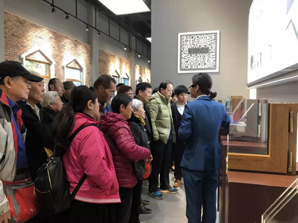 科饶恩门窗欢迎北京福来岛公司内部客户考察团莅临参观考察