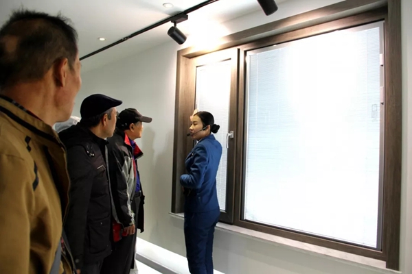 科饶恩门窗欢迎北京福来岛公司内部客户考察团莅临参观考察