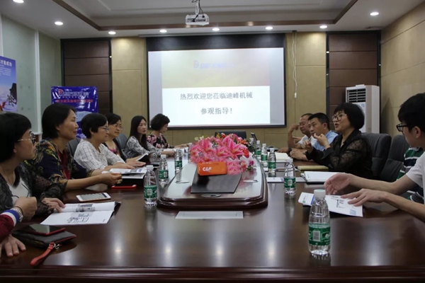 迪峰机械入一线贴心服务送温暖，构建亲清型政企关系！