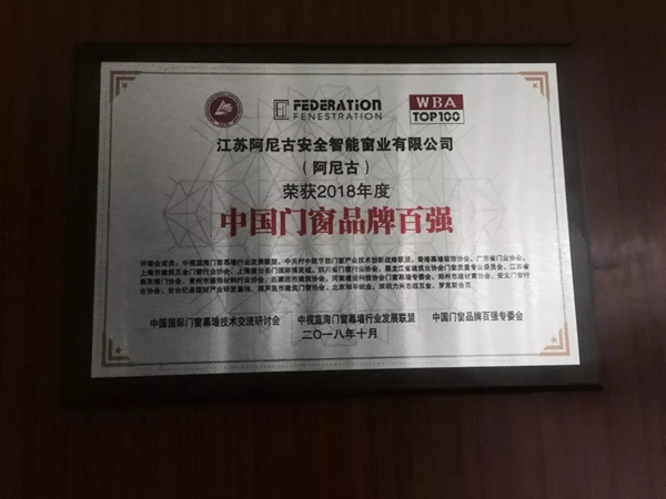 阿尼古智能安全门窗获