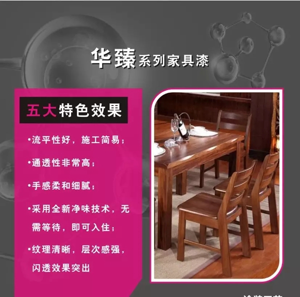 华隆涂料携三大系列产品参展首届中国·清丰实木家具博览会