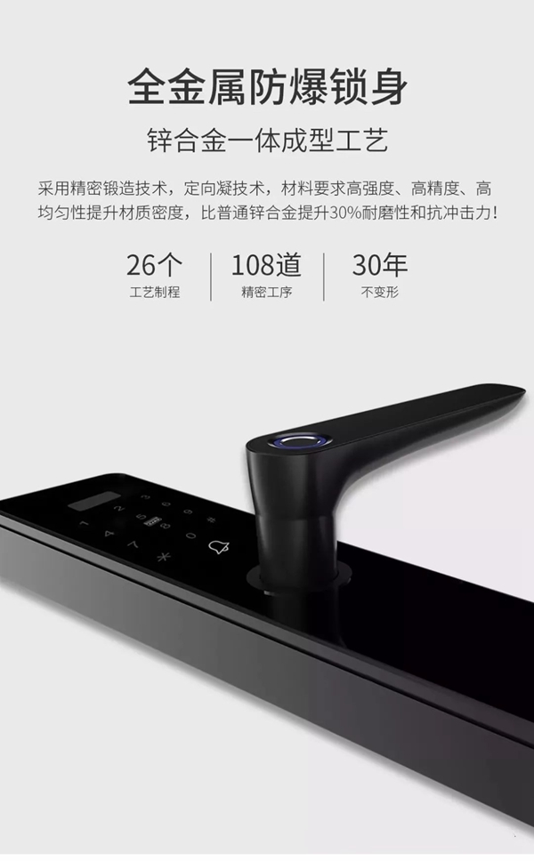 豪力士智能指纹锁经典系列来袭！预购从速！