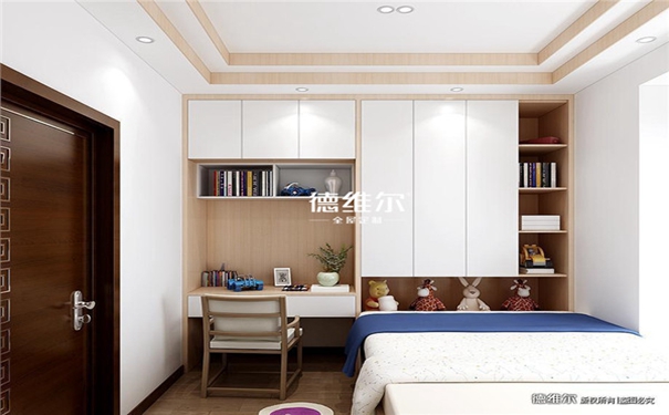 德维尔全屋定制与你分享经典榻榻米卧室整体衣柜十大排名效果图