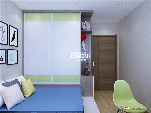 德维尔全屋定制与你分享经典榻榻米卧室整体衣柜十大排名效果图