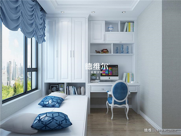德维尔全屋定制与你分享经典榻榻米卧室整体衣柜十大排名效果图