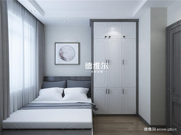 德维尔全屋定制与你分享经典榻榻米卧室整体衣柜十大排名效果图