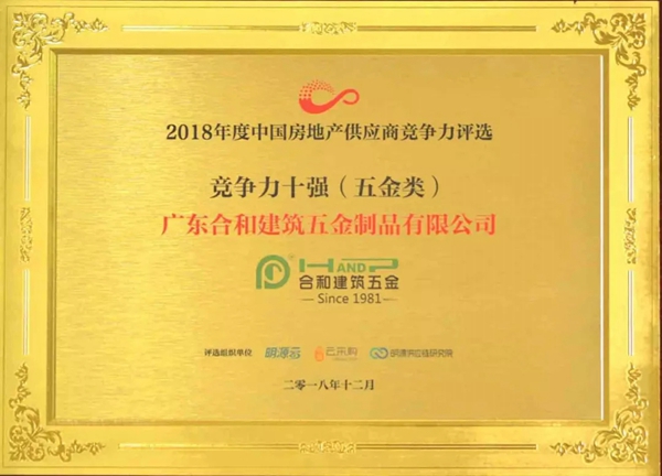 回顾合和建筑五金在时代大潮中崛起的37载奋进史