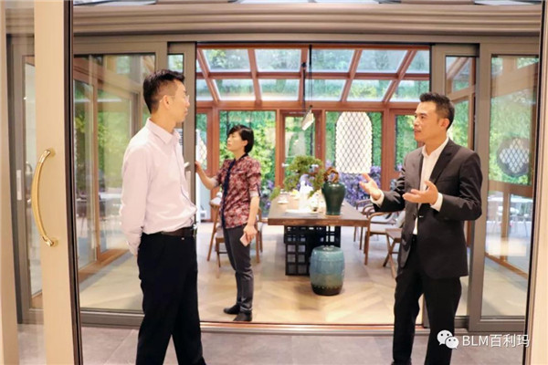 百利玛迎接安义县领导前来参观指导