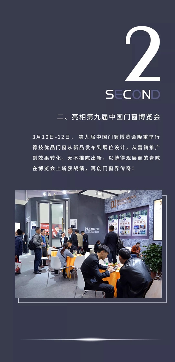 德技优品门窗2018年重要事件大盘点!