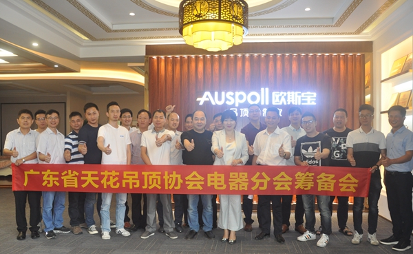 欧斯宝吊顶获选广东省天花吊顶协会2019执行会长单位,勇夺行业领军品牌殊荣!