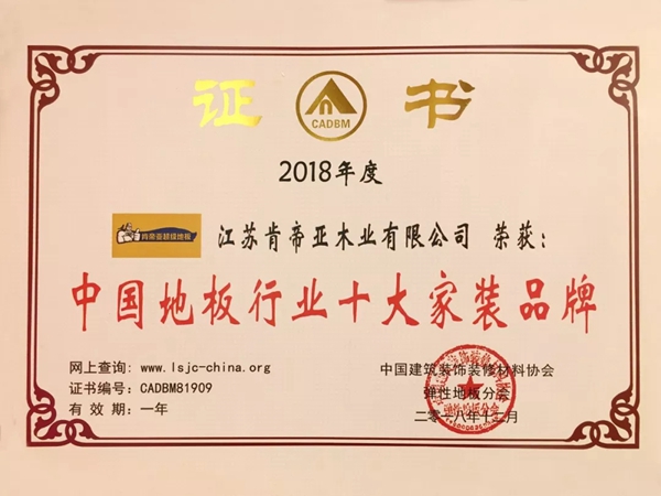 肯帝亚集团年初四喜临门，斩获四项行业大奖！