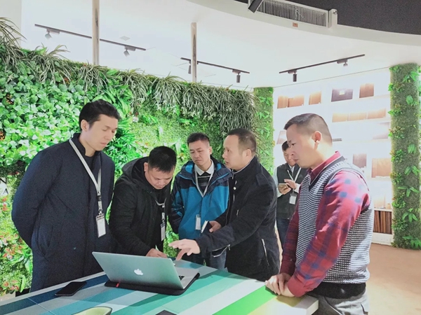 华润家具漆2019家具新品开发全力冲刺，合肥展示中心顺利落成！