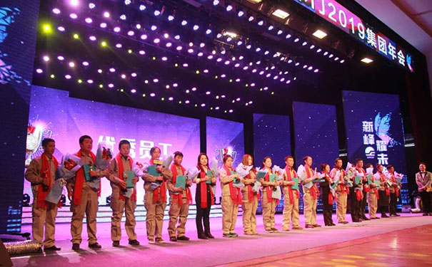 新峰耀未来——三峰木门2019集团年会华彩绽放
